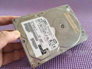 HDD破壊_IBM-Deskstar61GB