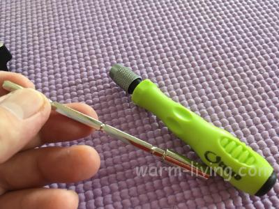 HDD破壊_トルクスドライバー「Otrue 36 in 1」のソケット棒