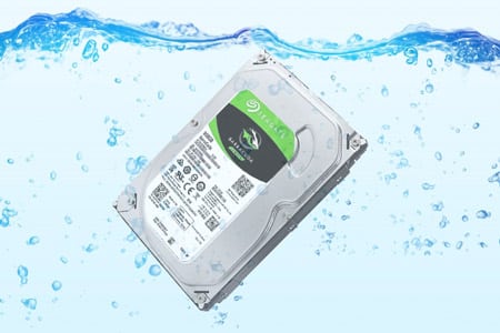 HDD水没イメージ