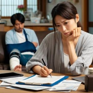 住宅ローン体験／夫の大ケガで返済が破綻