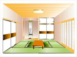 和室のイラスト