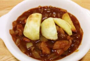 ハヤシライスの完成